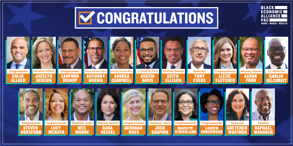 BEA PAC 2022 All Endorsed Candidates Congratulations