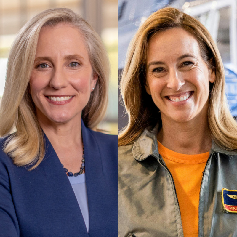 Mikie Sherrill and Abigail Spanberger